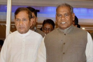 JD-U Manjhi -Sharad Yadav