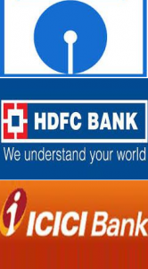 SBI,HDFC,ICICI