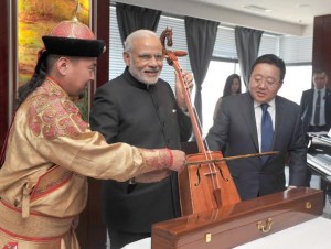 Modi in Mongolia