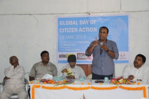 YSD  organizes Global Day of Citizen Action -2015