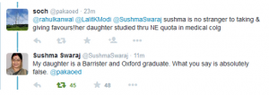 Sushma-Tweets