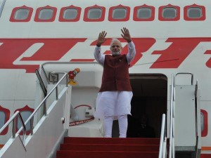 PM Modi leaving