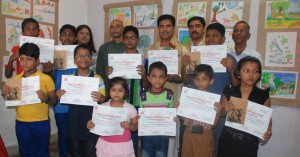 Scuba Diver Sabir Bux confers Kuni Chitrakar-2015 Awards  1