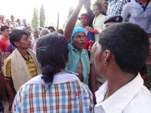 Dangaria, Jharania tribals protest Vedanta's Operation at Lanjigarh