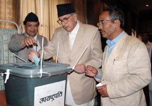 first presidential election nepal