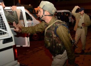 Grenade attack
