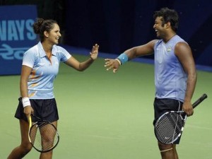 Sania Mirza - Leander Paes