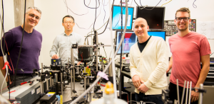 refrigerate water with laser