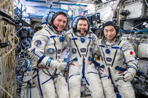 Three Expedition 45 astronauts safely return to Earth
