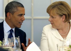 Obama, Merkel