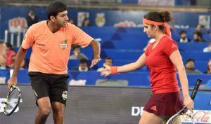 Sania Mirza and Rohan Bopanna
