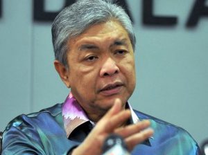 Deputy Prime Minister Ahmad Zahid Hamidi