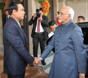 Hamid Ansari-General Prayut Chan-o-cha