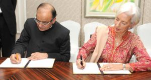 IMF chief-modi