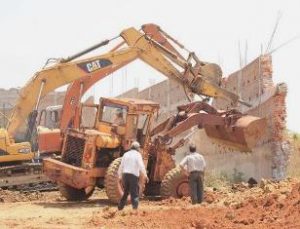 MLA property Demolished