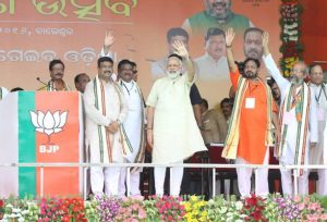 Modi at Balasore rally