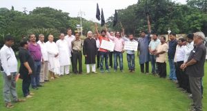 Actor Udayan Aparajeet, Asrumochan Mohanty -Bhasha Andolan 1