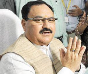 J P Nadda- Health Minister