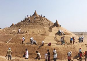 Sudarsan Pattnaik-tallest castle