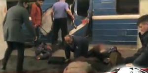 blast at St Petersburg Metro station