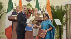Modi-Italian PM Paolo Gentiloni-MOU
