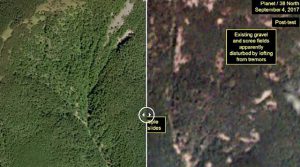 Tunnel collapse at N Korea Nuclear Test Site