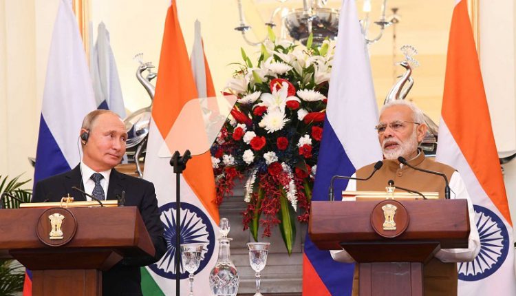 The Prime Minister, Shri Narendra Modi and the President of Russian Federation