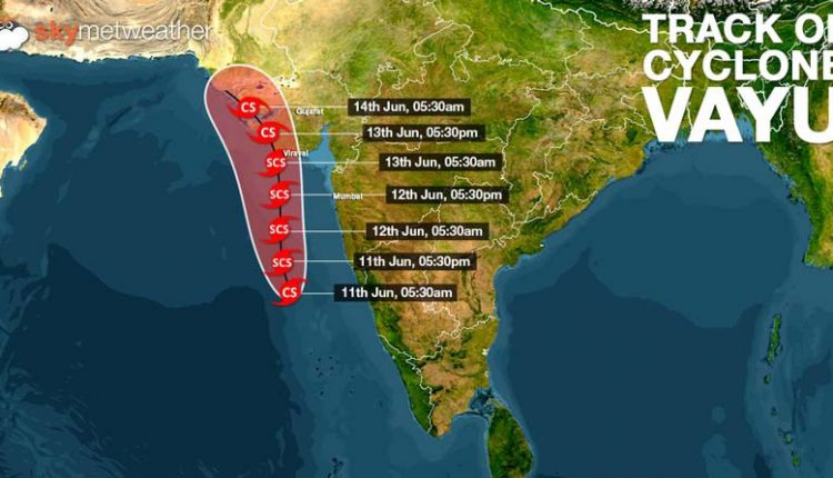 Cyclone Vayu Gujarat Odisha