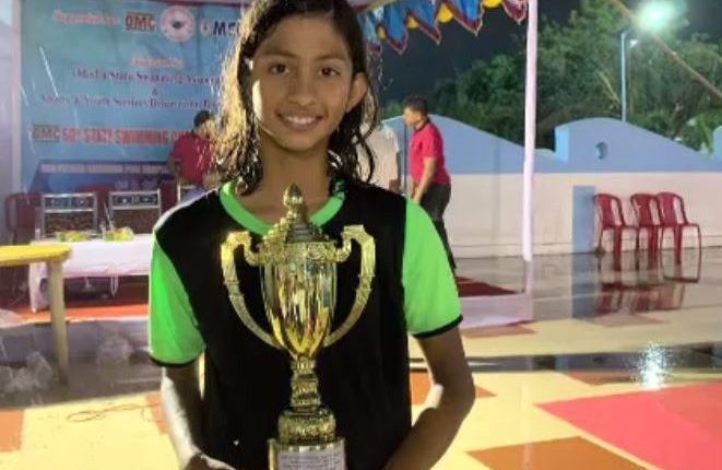 Odia Swimmer Mannata Mishra Champion