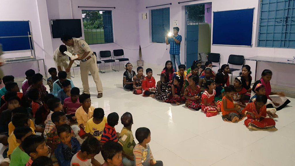 Odisha Police Celebrates Diwali