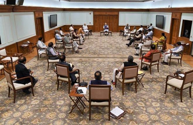 India Narendra Modi Cabinet Meeting Coronavirus
