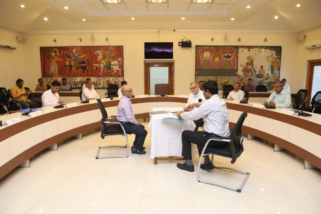 Largest coronavirus hospital Odisha Meeting