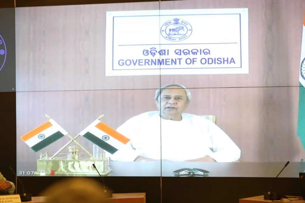 Naveen Patnaik COVID19 review meeting in Odisha