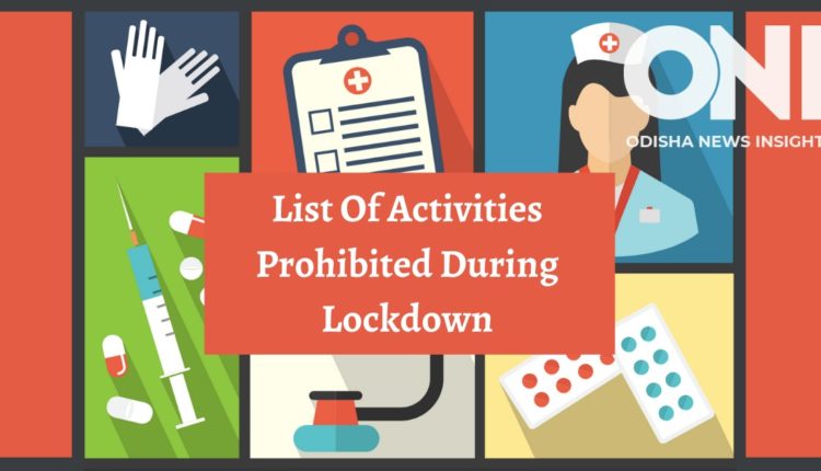 India Lockdown Activities