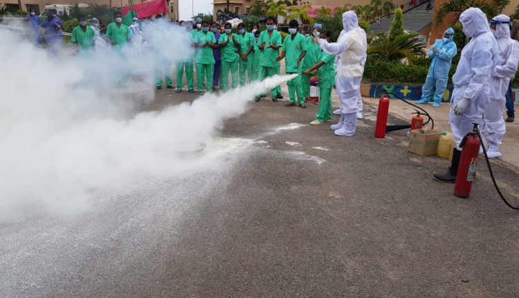 Fire Mock Drill Odisha