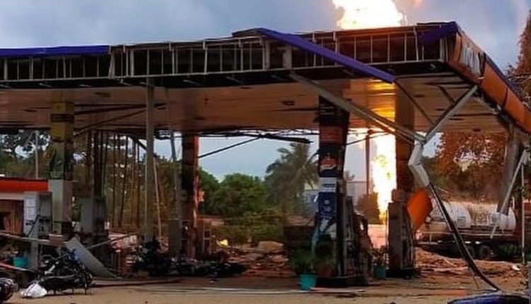 Bhubaneswar Petrol Pump blast